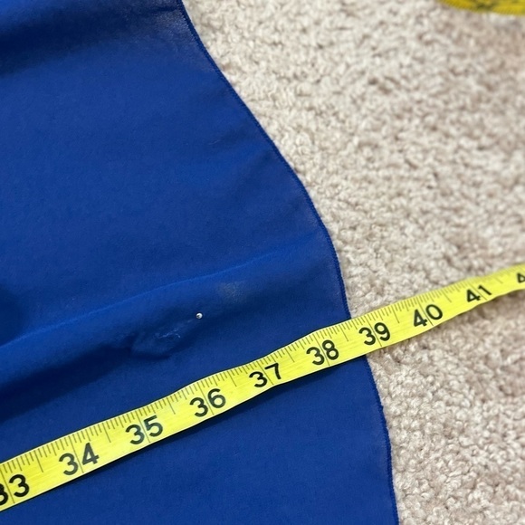 Vintage Royal Blue Pearl Embellished Cardigan 12 - Picture 7 of 7